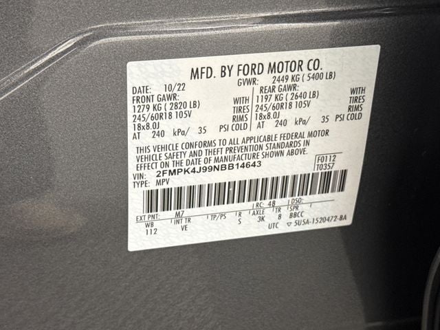 2022 Ford Edge SEL