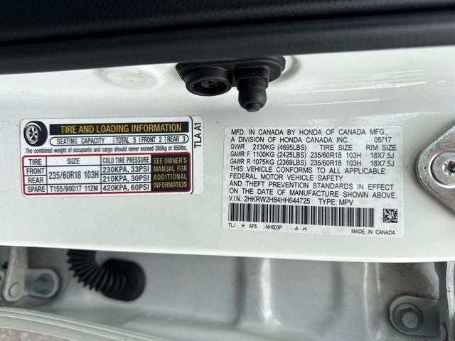 2017 Honda CR-V EX-L