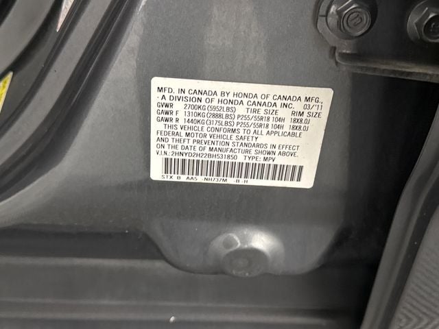 2011 Acura MDX 3.7L SH-AWD