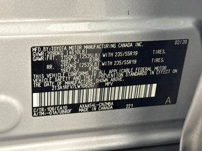 2020 Toyota RAV4 XLE Premium