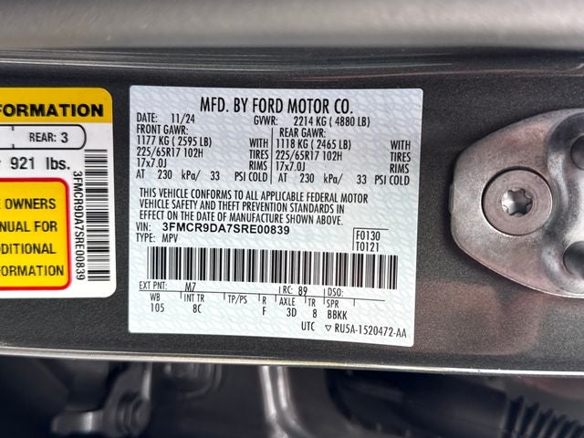 2025 Ford Bronco Sport Badlands