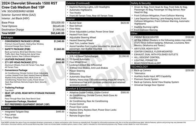 2024 Chevrolet Silverado 1500 RST