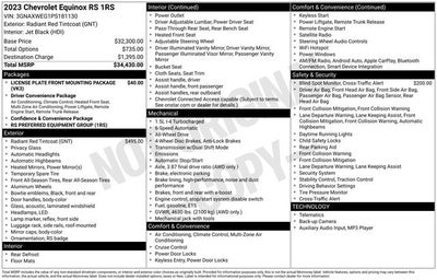 2023 Chevrolet Equinox RS