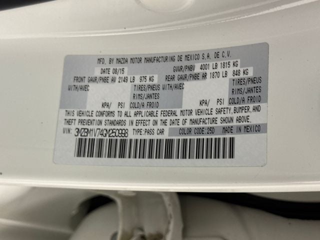 2016 Mazda Mazda3 i Touring