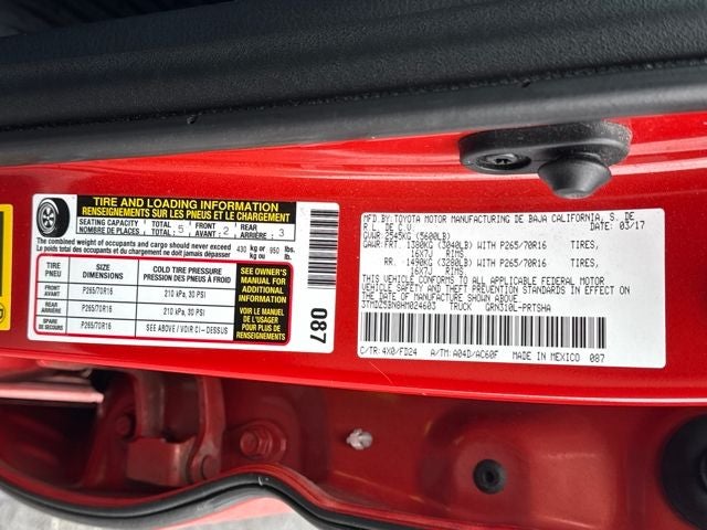 2017 Toyota Tacoma TRD Off-Road V6