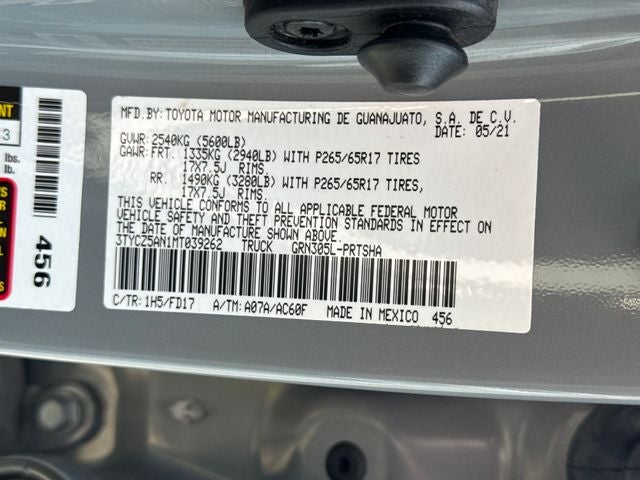 2021 Toyota Tacoma TRD Sport V6