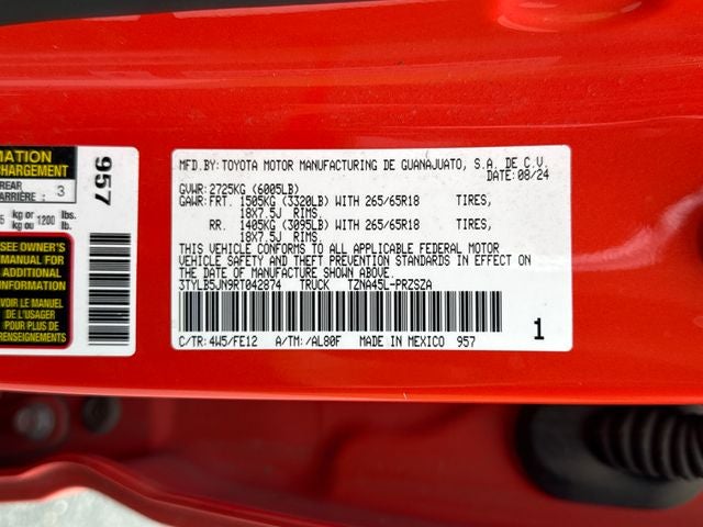 2024 Toyota Tacoma TRD Sport