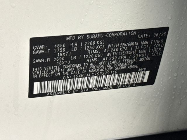 2025 Subaru Outback Onyx Edition