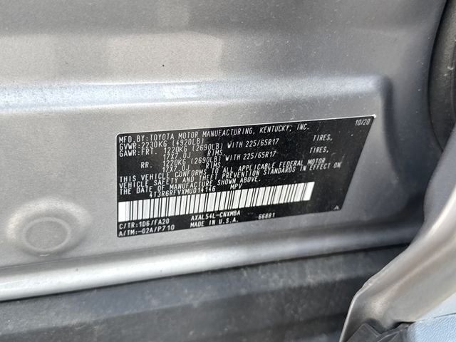 2021 Toyota RAV4 Hybrid XLE