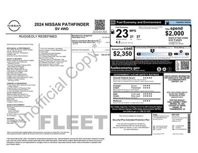 2024 Nissan Pathfinder SV