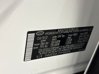 2023 Hyundai Santa Fe SE