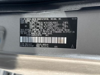 2005 Toyota Sequoia Limited