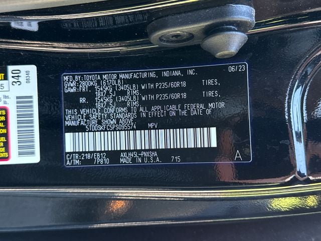 2023 Toyota Sienna XSE 7 Passenger