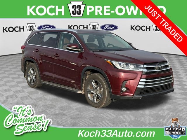 2018 Toyota Highlander Limited Platinum
