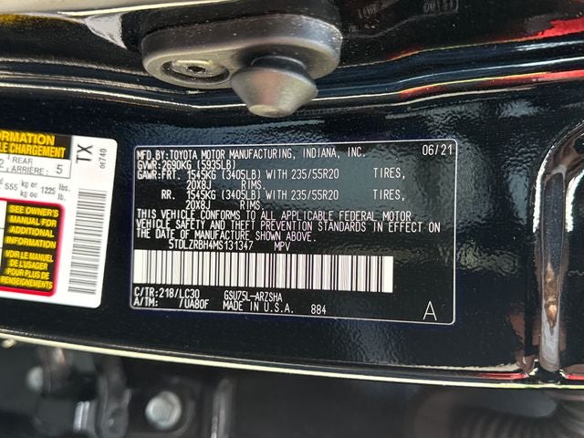 2021 Toyota Highlander XSE