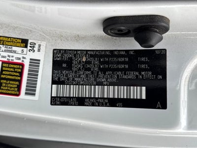 2021 Toyota Sienna Limited 7 Passenger