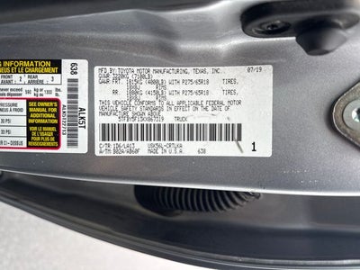 2019 Toyota Tundra Limited