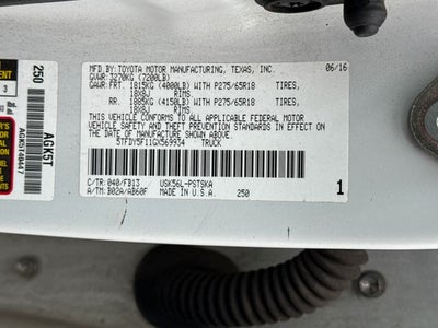 2016 Toyota Tundra SR5 CrewMax