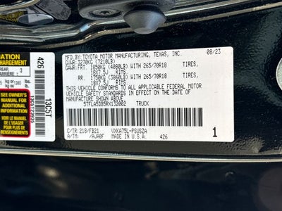 2024 Toyota Tundra SR5