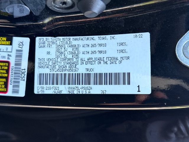 2023 Toyota Tundra SR5