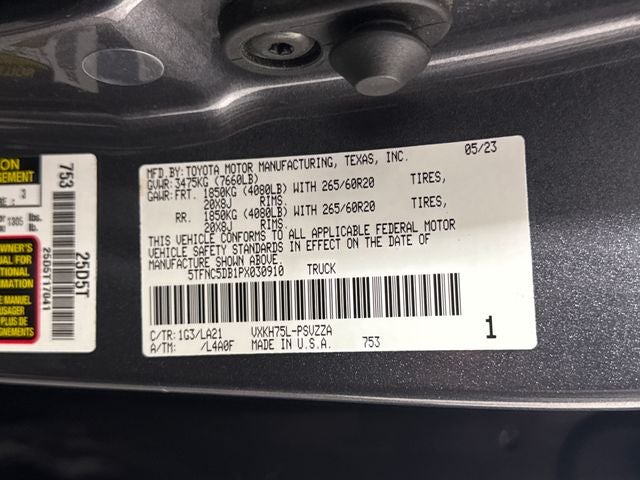 2023 Toyota Tundra Hybrid Platinum