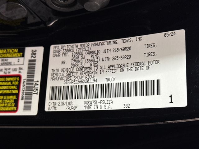 2024 Toyota Tundra Platinum