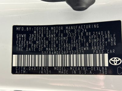 2024 Toyota Corolla LE