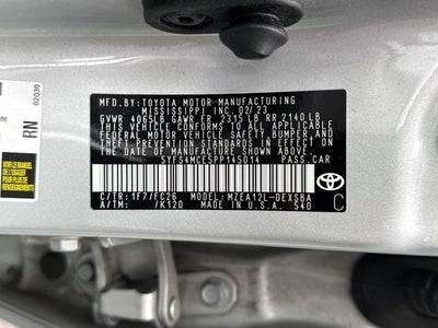 2023 Toyota Corolla SE