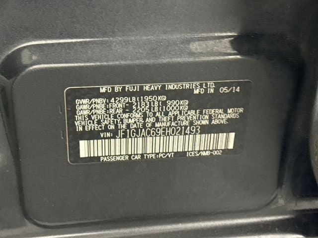 2014 Subaru Impreza 2.0i Premium