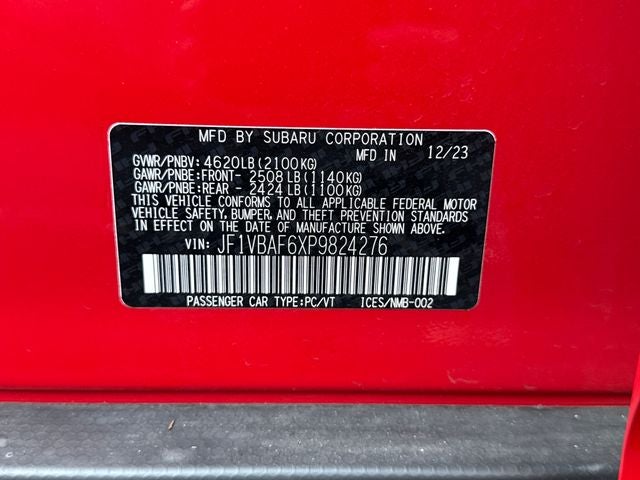 2023 Subaru WRX Premium
