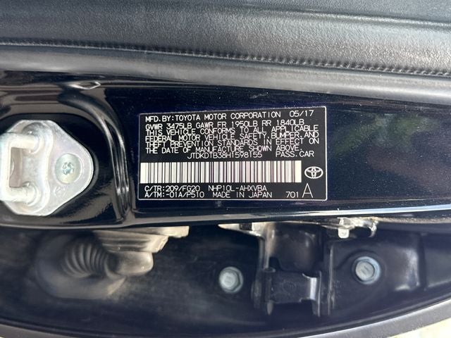 2017 Toyota Prius c Two