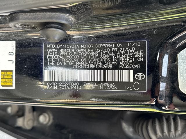 2014 Toyota Prius Two