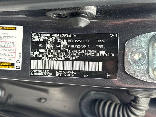 2019 Toyota 4Runner SR5 Premium