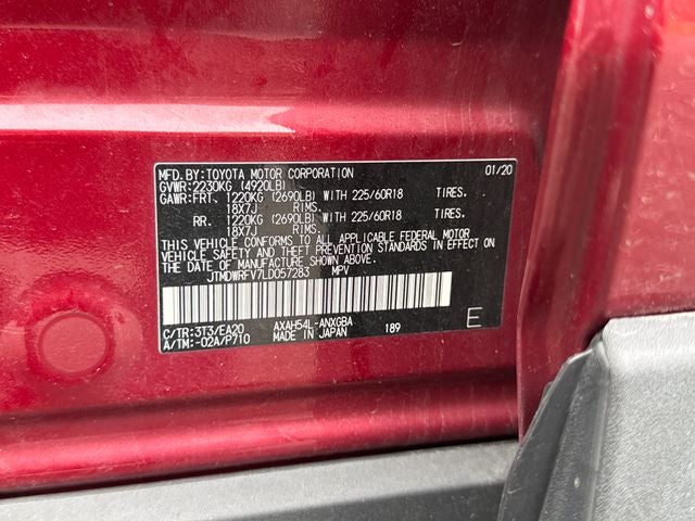 2020 Toyota RAV4 Hybrid Limited