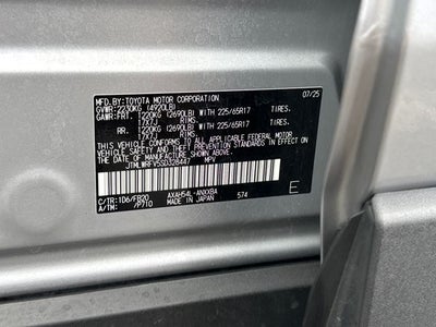 2025 Toyota RAV4 Hybrid LE