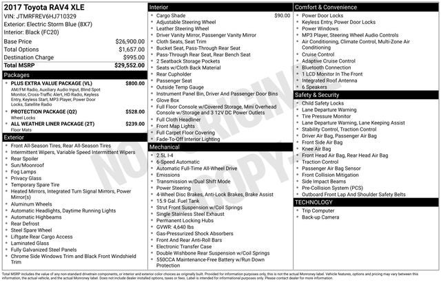 2017 Toyota RAV4 XLE