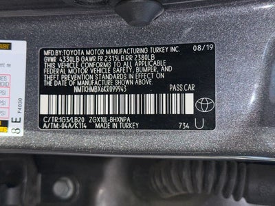 2019 Toyota C-HR Limited