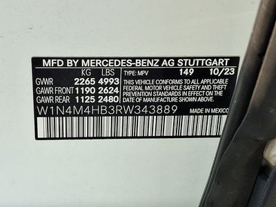 2024 Mercedes-Benz GLB GLB 250 4MATIC®